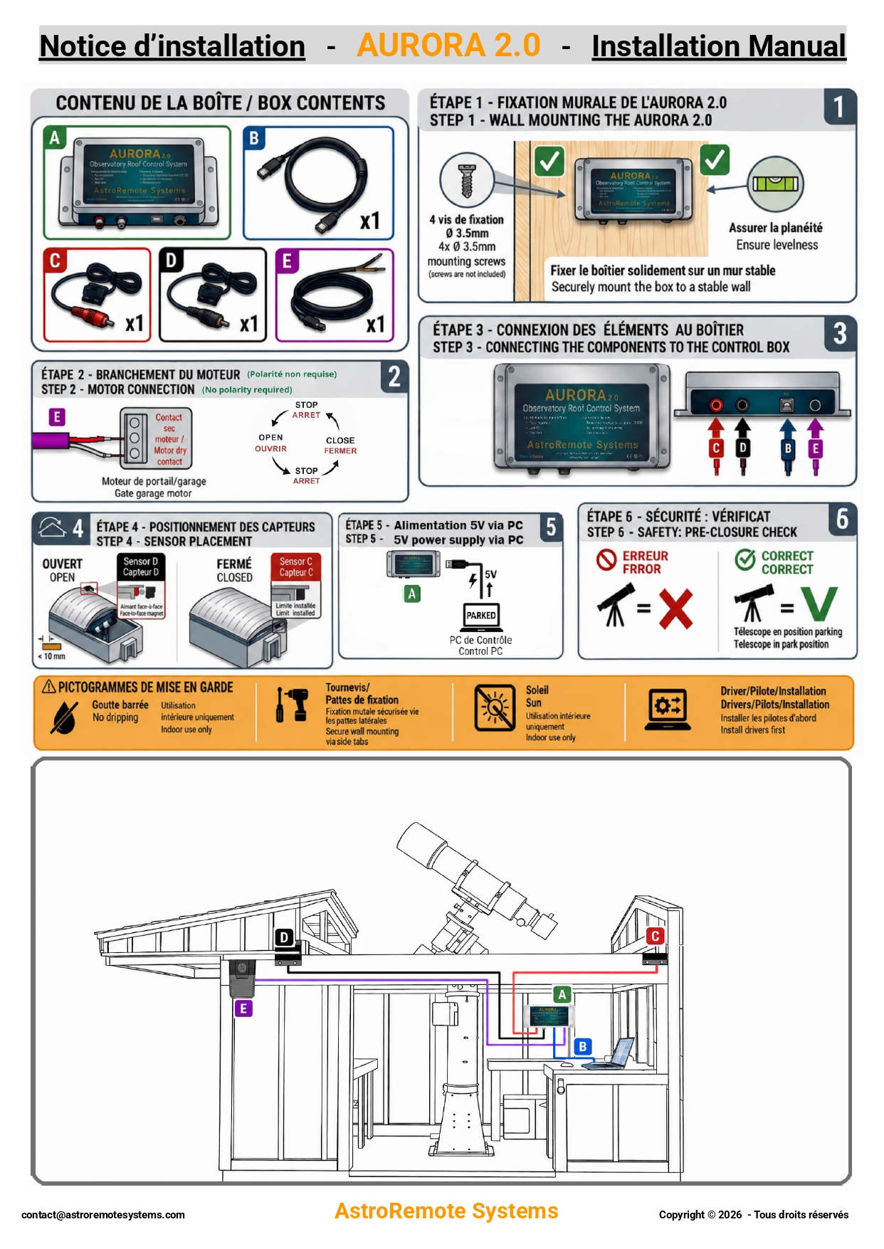 AURORA 2.0: The intelligent controller for your automated observatory roll-off roof - Image 6