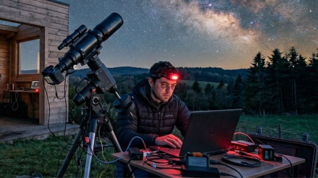 Temps perdu en astrophotographie : le vrai coût des installations
