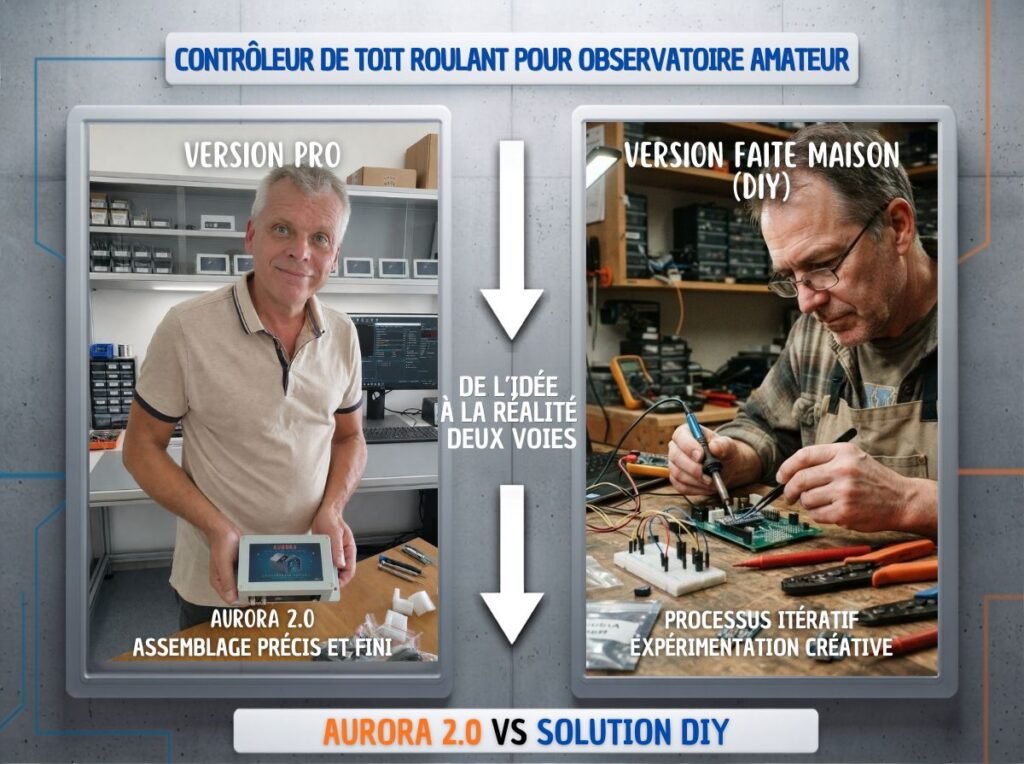 Aurora 2.0 ou solution DIY quel choix pour automatiser son toit roulant