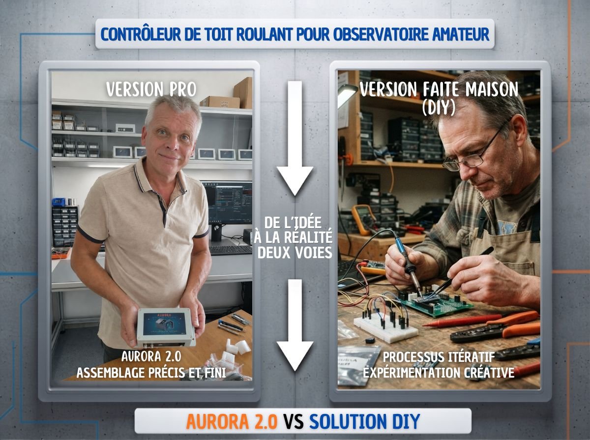 Aurora 2.0 ou solution DIY quel choix pour automatiser son toit roulant
